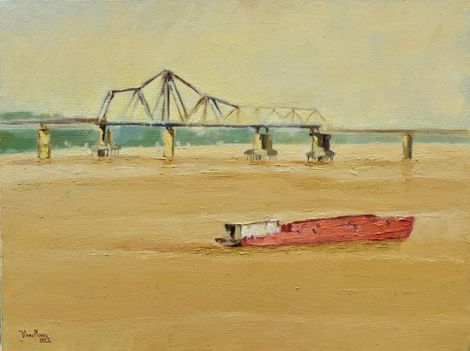 Sông Hồng mùa nước